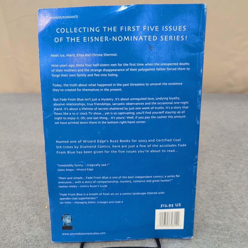 Fade From Blue The Fade Trade Vol 1 Signed Myatt Murphy Scott Dalrymple 2003 TPB - Picture 2 of 5